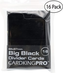 Cardkingpro RPG Index Divider Card 66mm x 97mm